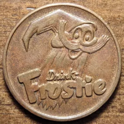 Catonsville Maryland MD Drink Good For One Bottle Frostie Root Beer Trade Token • $19.99