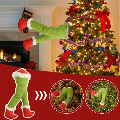 £10.99 • Buy How The Grinch Stole Christmas Leg Plush Toy Doll Xmas Tree Wreath Decor Prop UK
