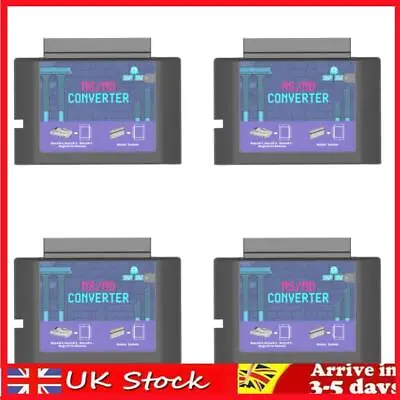 MS To MD Game Card Converter Game Video Cassette For Master System For Megedrive • £30.79
