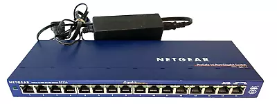 NETGEAR ProSafe (GS116) 16-Ports External Gigabit Business Switch • $24.98