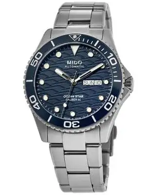 New Mido Ocean Star 200 C Automatic Blue Dial Men's Watch M042.430.11.041.00 • $814.68