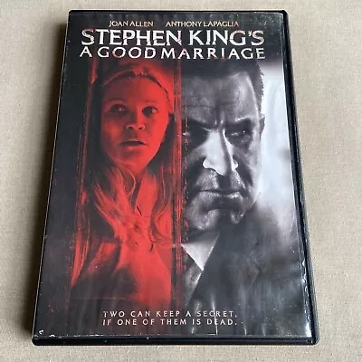 Stephen King’s A Good Marriage (DVD 2014) Serial Killer Cara Buono Connolly Film • $9.99