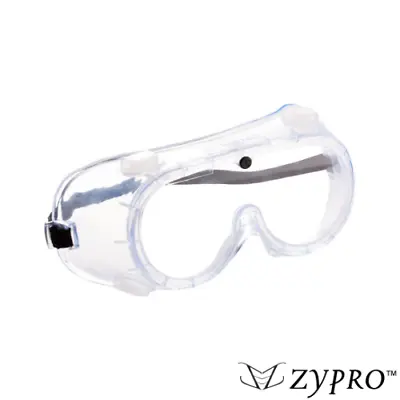 Safety Goggles Over Glasses Lab Work Eye Protective Eyewear Clear Lens • $5.60