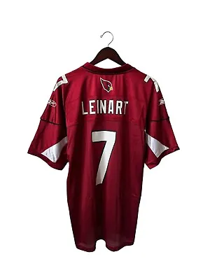 Reebok Matt Leinart Arizona Cardinals Jersey Mens Size Large Deadstock NWT 2006 • $75