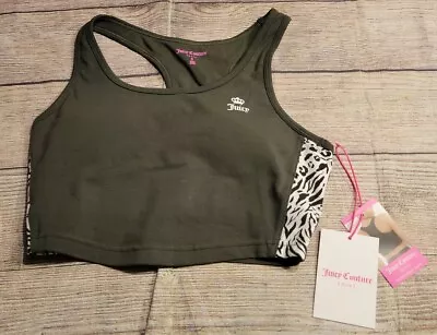 NWT Juicy Couture WirelesS Sports Bra Size Small Envy Green Removal Pads MSRP$42 • $28.90