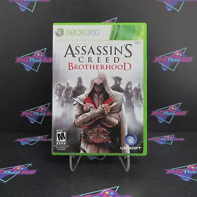 Assassin's Creed Brotherhood Xbox 360 AD Complete CIB - (See Pics) • $7