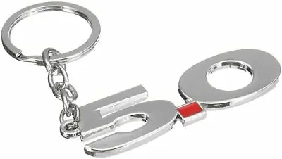 5.0 Mustang Logo Key Chain * Chrome Style * Ships Worldwide & FREE To USA. GT V8 • $15