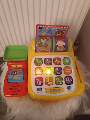 My First Cash Register VTech With Lights & Sounds Fully Working Ex Condition  • £14
