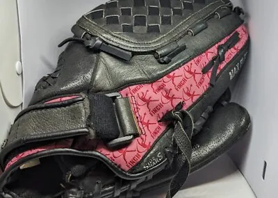 Mizuno GPP1259D2” Finch  Pink/Black Softball Glove 12.5” Fits Left Hand RHT • $15.99