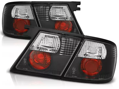 Rear Lights For Nissan Primera P11 Hatchback 1996 1997 1998 VR-1882 Black • $125.88