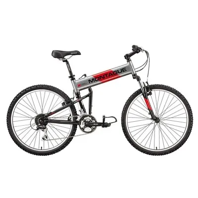 Montague MX Folding Mountain Bike Bicycle Commuter Street Compact Portable Bike • $439.99