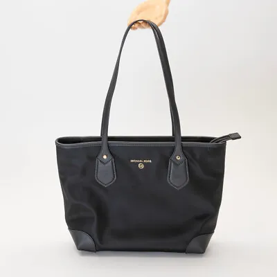 Michael Michael Kors Eva Small Nylon Top Zip Tote Black 220145 • $89