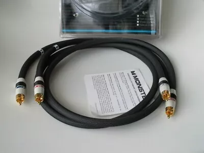 Monster Cable M Series M1000 MKII Audio Stereo RCA Interconnect Cable 1m • $85