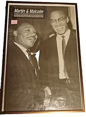 Malcolm And Martin Vintage Poster. 24'' X 36''. • £166.28