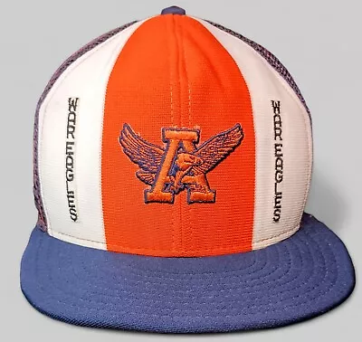 Vintage Auburn University War Eagles Mesh SnapBack Hat Lucky Stripes  • $0.99