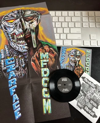 $11.50 • Buy Open Czarface X MF Doom Meddle With Metal 3 Inch Vinyl Limited Edition 3  
