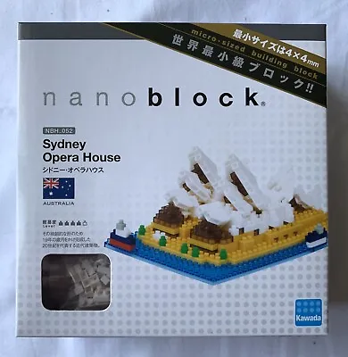 Australian Kawada Nanoblock Nbh.052 Sydney Opera House Bnisb • £19.95