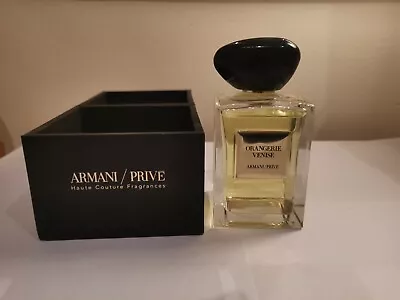 £99.99 • Buy Armani Prive Orangerie Venise Edt 100ml - 90ml Remaining 