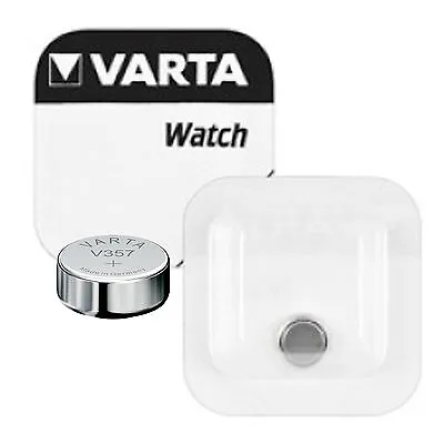 2x RW42 VARTA BATTERIES BUTTON CELLS SR44W SR44 SR1154 V357 D357 228 RW42 WL14 • $5.86