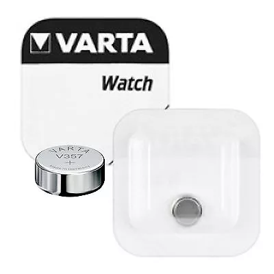 2x SR44 VARTA BATTERIES BUTTON CELLS SR44W SR44 SR1154 V357 D357 228 RW42 WL14 • $5.86