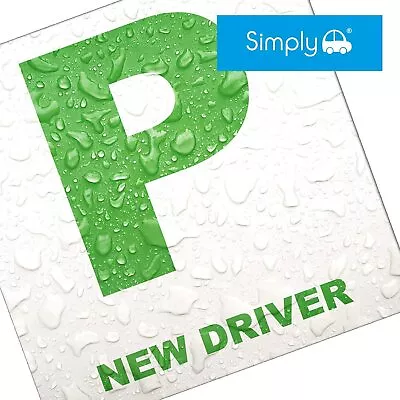 2 X Green Fully Magnetic Learner Driver P Plates Just Passed Driving Safety Cars • £3.69