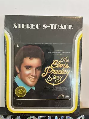 Elvis Presley-ELVIS PRESLEY STORY 1978- Factory Sealed 8 Track Tape- RCA Vintage • $19.99