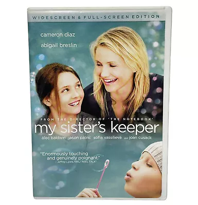 My Sister's Keeper DVD Movie Family Leukemia Cancer Drama Loving Kid Children • $5.88