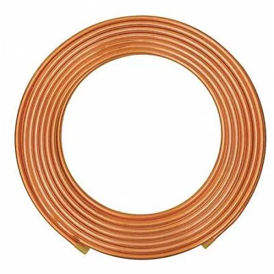 Streamline Ls04100 Coil Copper Tubing 5/8 In Outside Dia 100 Ft Length Type L • $342.99