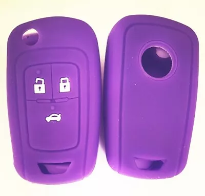 Purple Silicone Flip Key Cover Suits Holden Chevrolet Colorado Aveo Cruze  • $8.99