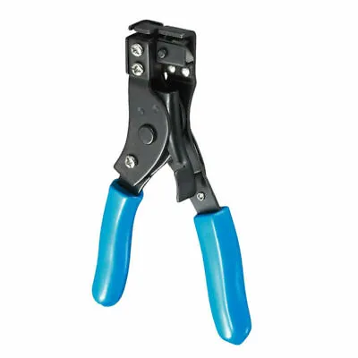 Stainless Steel Metal Cable Tie Fasten Gun Pliers Crimper Tensioner Cutter Tool • £13.89