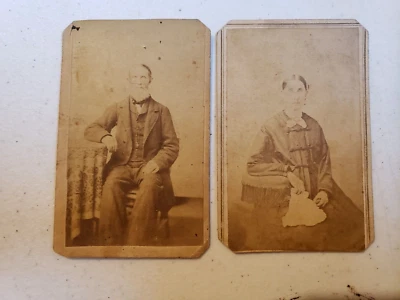 $9.99 • Buy CDV PHOTO 1860's Kromer Dillard Smith Spotsylvania F.T. MILLER Fredericksburg VA