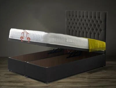 £399 • Buy End Lift Ottoman Divan Base Single Double King Size Super King Size