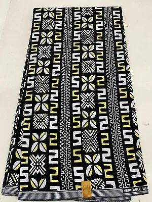 Elegant & Stunning African  Ankara  Wax Print100% Cotton Sell By 6 Yards • $30