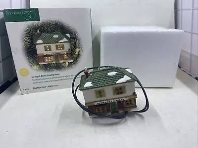 Dept. 56 Dickens Village Scrooge & Marley Counting House Lighted Ornament #98745 • $20