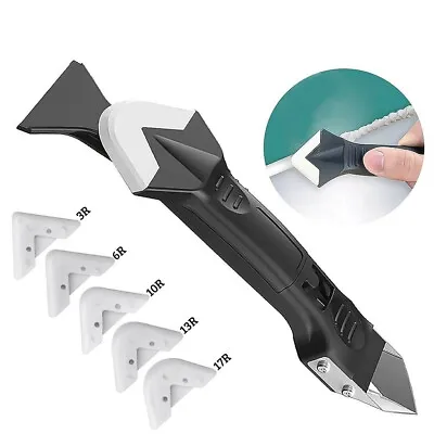 £4.86 • Buy Silicone Sealant Remover Tools Set Scraper Grout Caulking Finisher Mould Removal