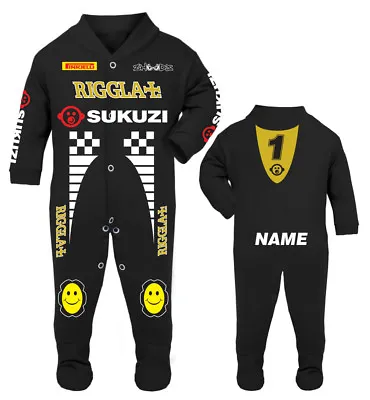 Sukuzi Riggla Baby Race/Sleep Suit • £22.95