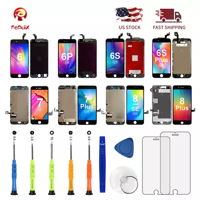 For IPhone 8 7 6S Plus LCD Touch Display Screen Digitizer Replacement /Tools Lot • $13.96