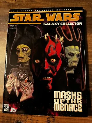 Star Wars Galaxy Collector Magazine Masks Of The Menace #8 • £8.68