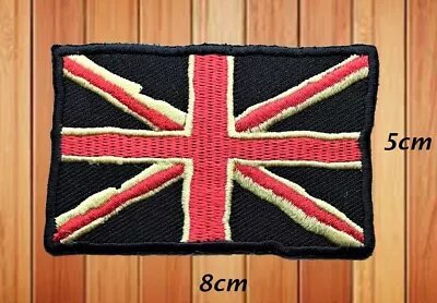 £2.89 • Buy Union Jack Union Flag Vintage Embroidered Iron/sew On Patches Applique Badge