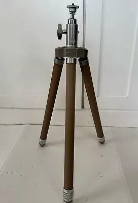 Vintage Ernst Leitz Wetzlar Germany Linhof Report Camera Tripod Extendable • $100