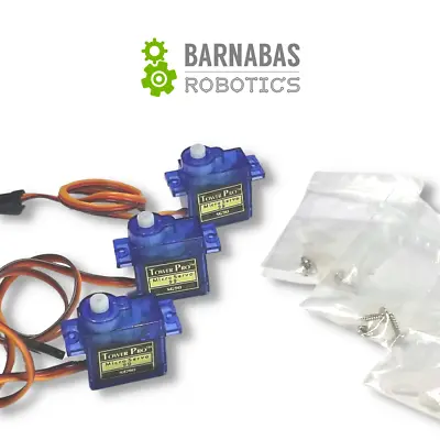 3 X SG90 Mini Gear Micro 9g Servo + Horn For RC Helicopter Airplane Boat Car USA • $11.95