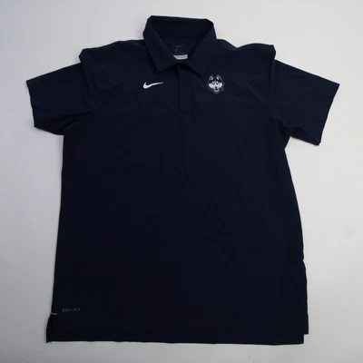 $39.99 • Buy UConn Huskies Nike Dri-Fit Polo Men's Navy Used