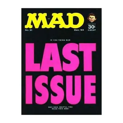Mad (1952 Series) #91 In Very Good Minus Condition. E.C. Comics [u} • $11.56