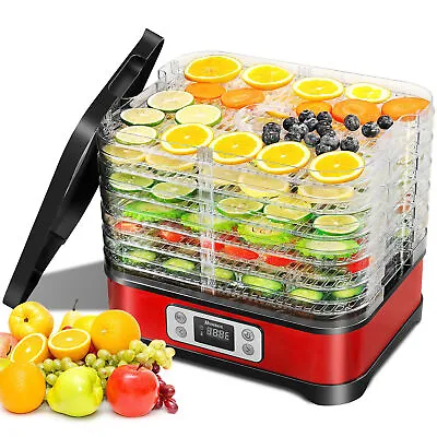 Food Dehydrator Machine 8 Trays 400W Fruit Vegetable Dryer Stainless Steel Home • $69.99