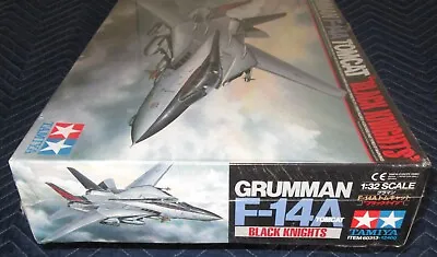 New & Sealed! 1:32 F-14a Tomcat Vf-154 “black Knights” – 2003 Tamiya – 60313 • $149.99