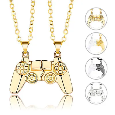 1 Pair Couple Necklace Magnetic Controller Necklace Men And Women Alloy Necklace • £7.60