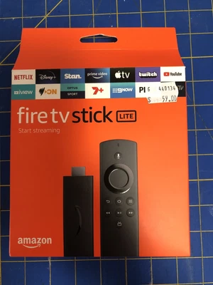 $20 • Buy Fire TV Stick Lite With Latest Alexa Voice Remote Lite (no TV Controls) | HD Str