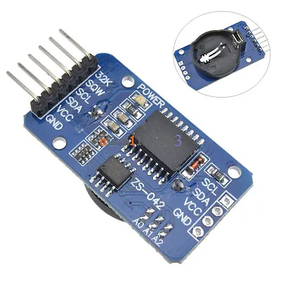 Arduino DS3231 ZS042 AT24C32 IIC Module Precision RTC Real Time Clock Memory • $2.87