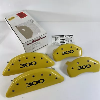 MGP Caliper Brake Cover Yellow Front Rear For Chrysler 300 (missing Clips) • $112.50