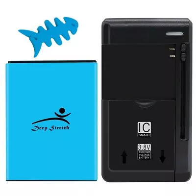 High Power 4670mAh EB615268VU Battery Charger Winder F Samsung Galaxy Note N7000 • $36.71